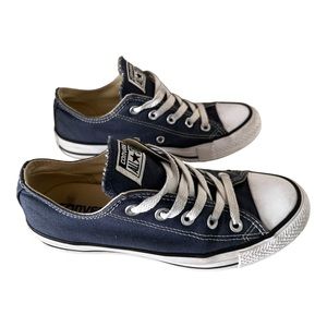 Converse All Star Women’s 6 Blue Low Top Sneakers Shoes UNISEX Men’s 4